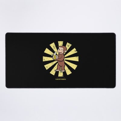 Vintage Curious George Retro Japanese Mouse Pad