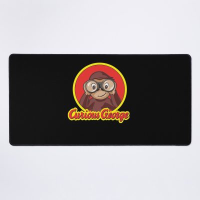 Charming Curious George Design Mouse Pad
