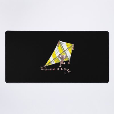 Cute Curious George Flying Kite Mouse Pad
