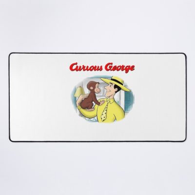 Classic Curious George Cartoon Mouse Pad