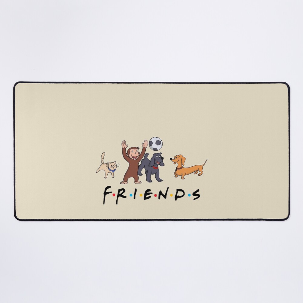 Cute George And Friends Mouse Pad