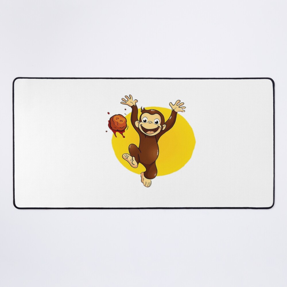 Adorable Curious George Character Mouse Pad