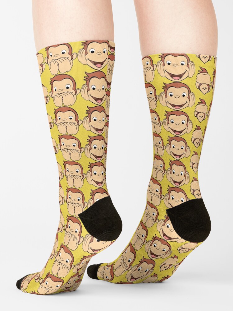 Classic Curious George Character Socks - Image 2