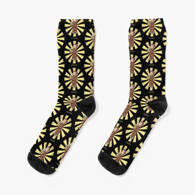 Vintage Curious George Retro Japanese Socks
