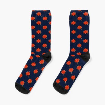 Funny Bam Curious George Design Socks